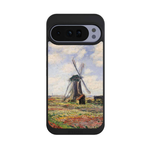 Google Pixel 10 Pro XL NIVOpure Tulip Fields with the Rijnsburg Windmil by Claude Monet