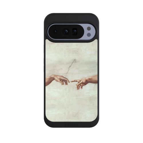 Google Pixel 10 Pro XL NIVOpure Hands of God and Adam by Michelangelo Buonarroti