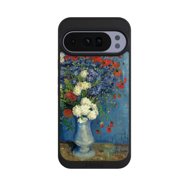 Pixel 10 Pro XL NIVOpure Vase avec Bleuets et Coquelicots - Vicent Van Gogh