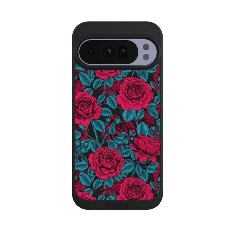 Pixel 10 Pro XL NIVOpure Jardin des roses rouges