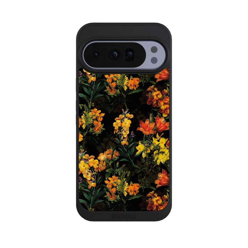 Pixel 10 Pro XL NIVOpure Fleurs Colorées Jaune