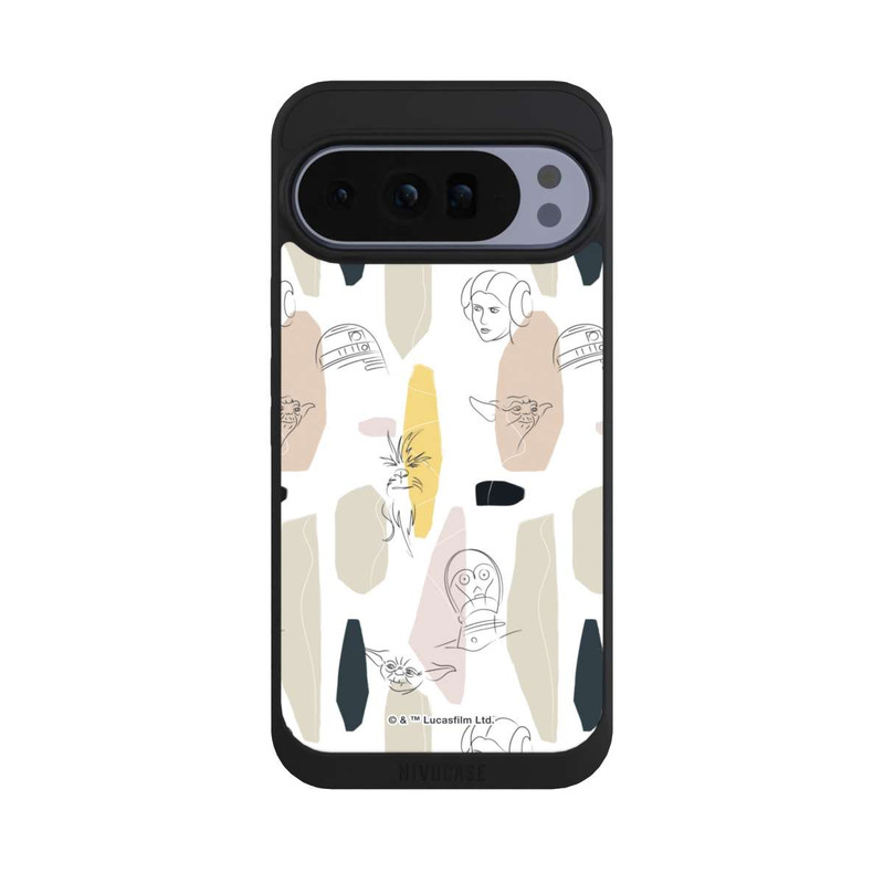 Pixel 10 Pro XL NIVOpure Helle Seite Line Art