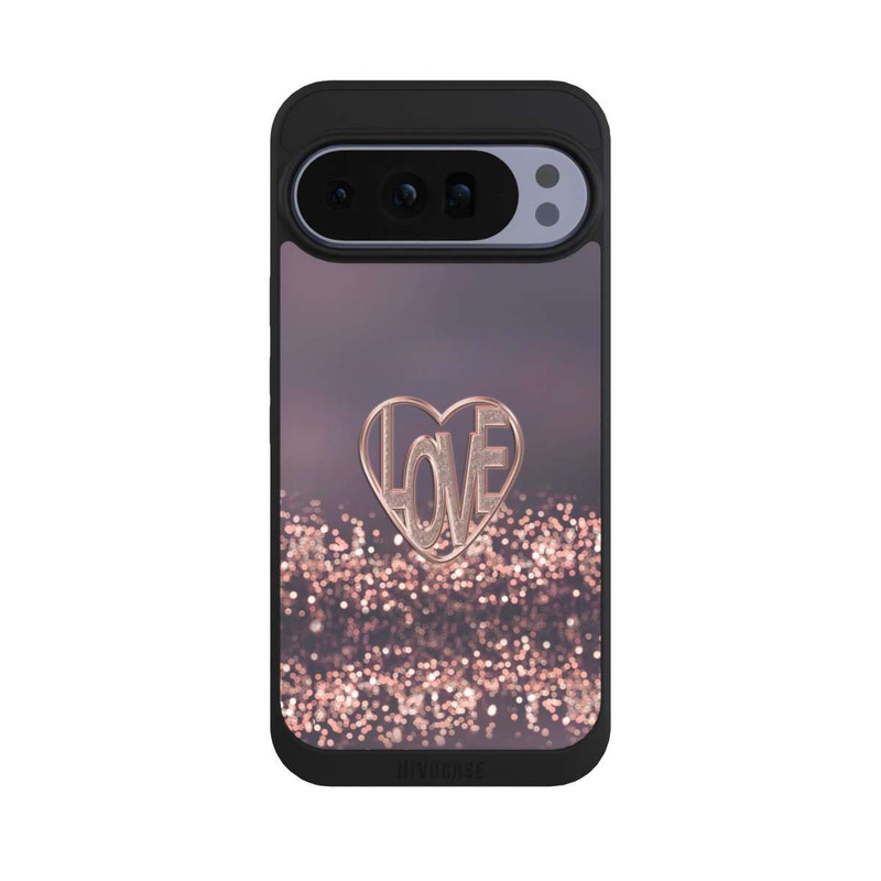 Pixel 10 Pro XL NIVOpure LOVE Glitzerrosa