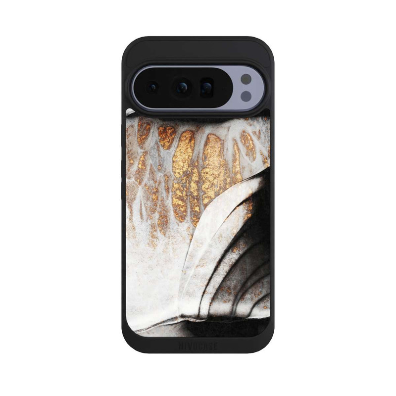 Pixel 10 Pro XL NIVOpure Black and Gold Veins