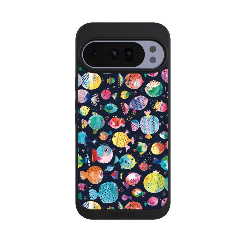 Pixel 10 Pro XL NIVOpure Strandkugelfische Kinder Marineblau