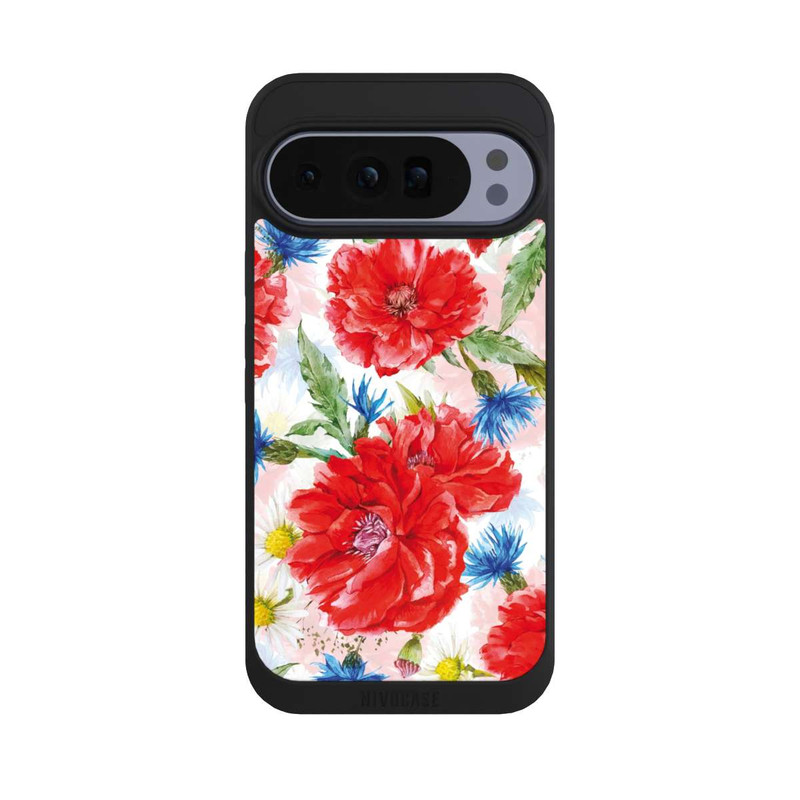 Pixel 10 Pro XL NIVOpure Prairie d'Été, Bleuets et Coquelicots