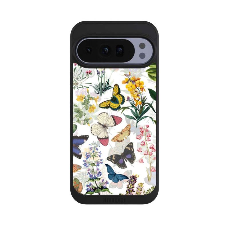 Pixel 10 Pro XL NIVOpure Fleurs des champs et papillons