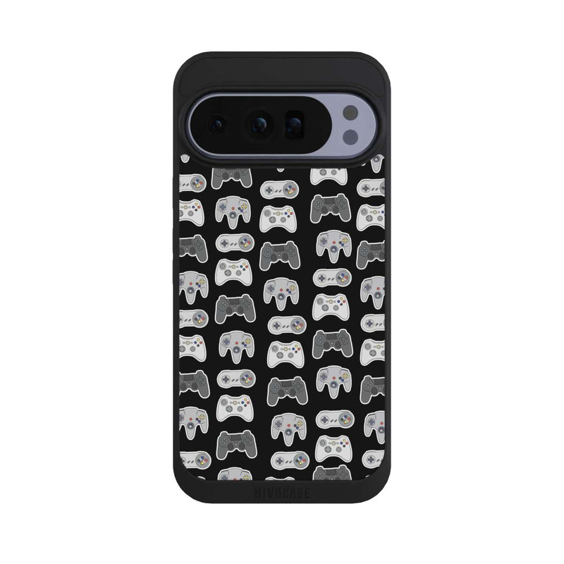 Pixel 10 Pro XL NIVOpure Controller Pattern Black Background
