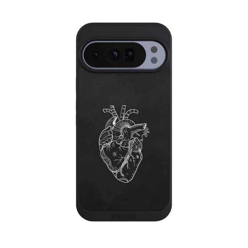Pixel 10 Pro XL NIVOpure Heart Drawing Black