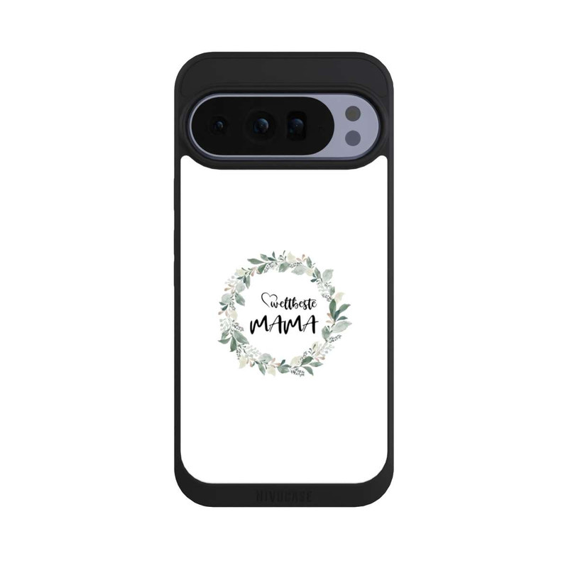 Pixel 10 Pro XL NIVOpure Weltbeste Mama Blumenkranz