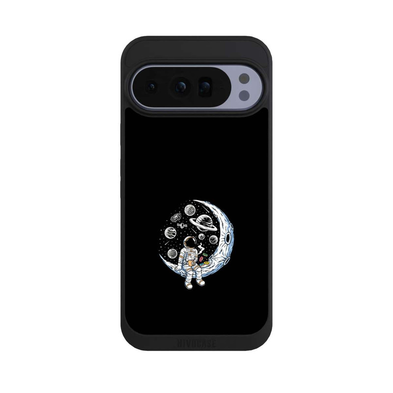 Pixel 10 Pro XL NIVOpure Astronaut Drinking Coffee
