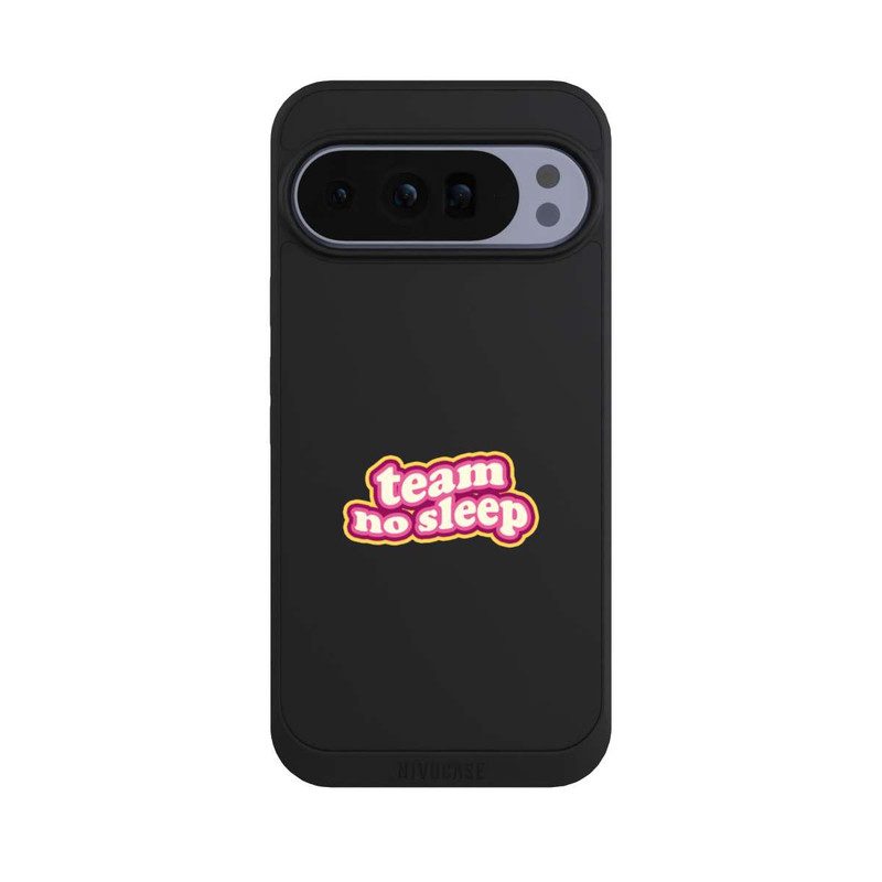 Pixel 10 Pro XL NIVOpure Team No Sleep 70s Transparent