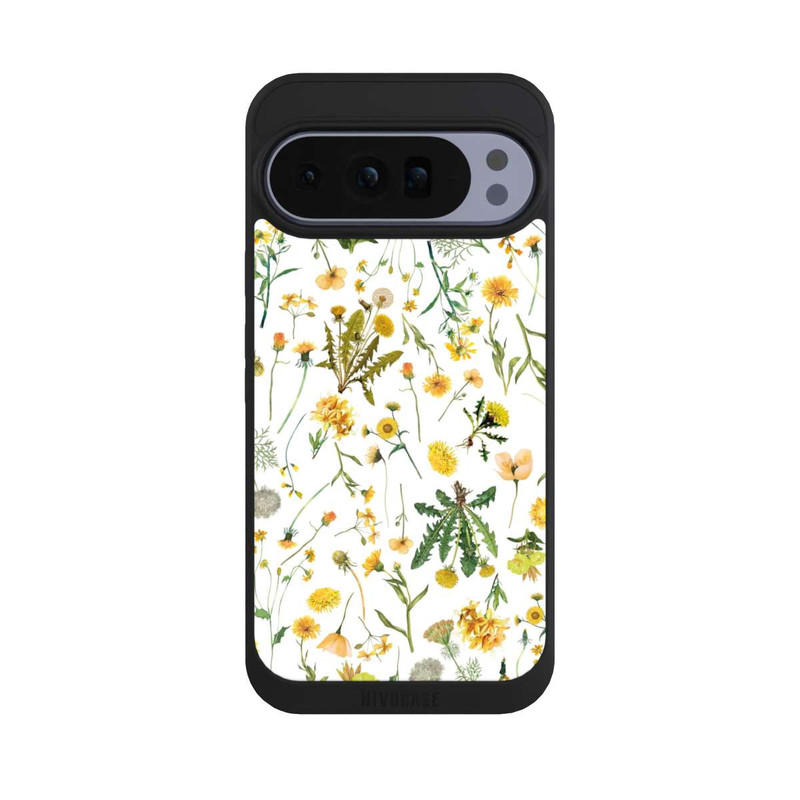 Pixel 10 Pro XL NIVOpure Fleurs sauvages jaunes
