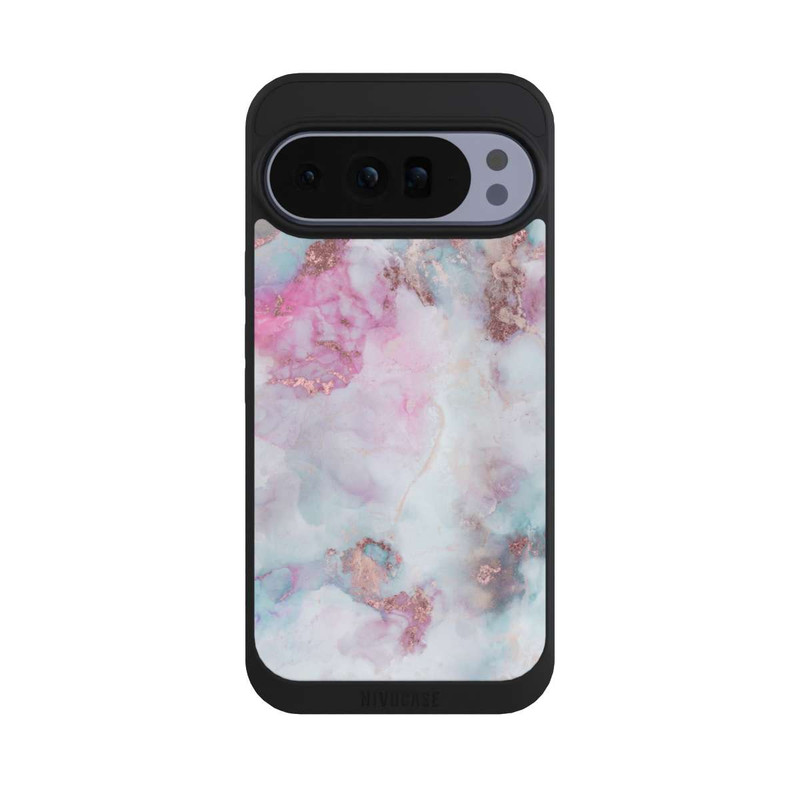 Pixel 10 Pro XL NIVOpure Encre Alcool Marbre Bleu