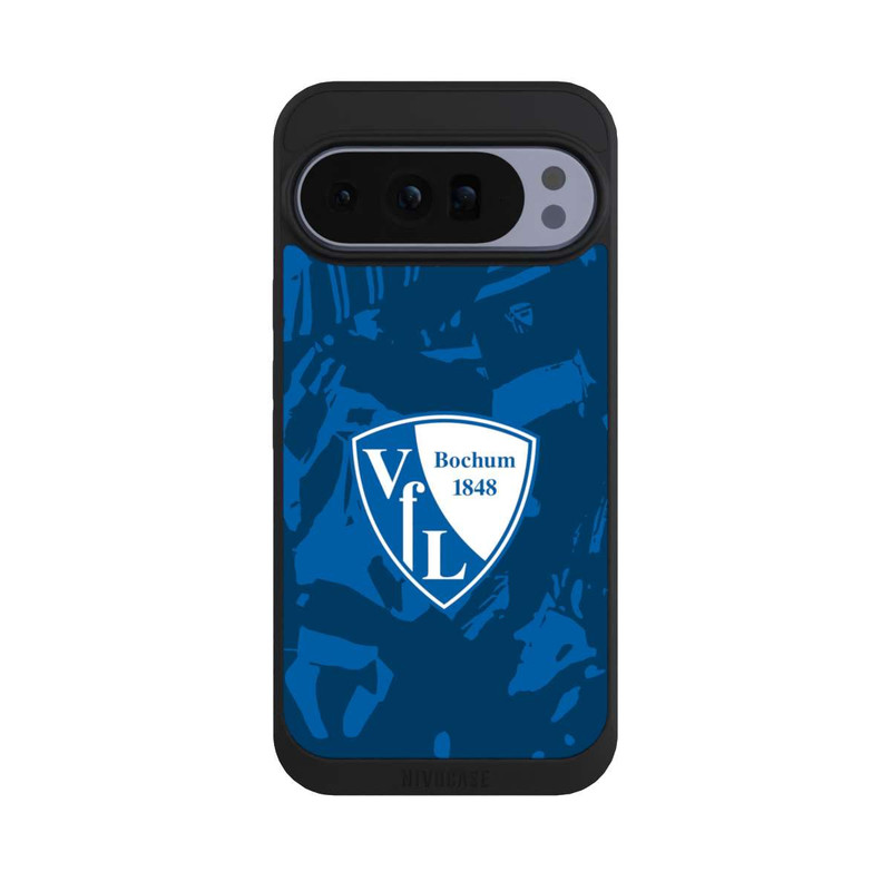 Pixel 10 Pro XL NIVOpure VfL Bochum Blaues Muster