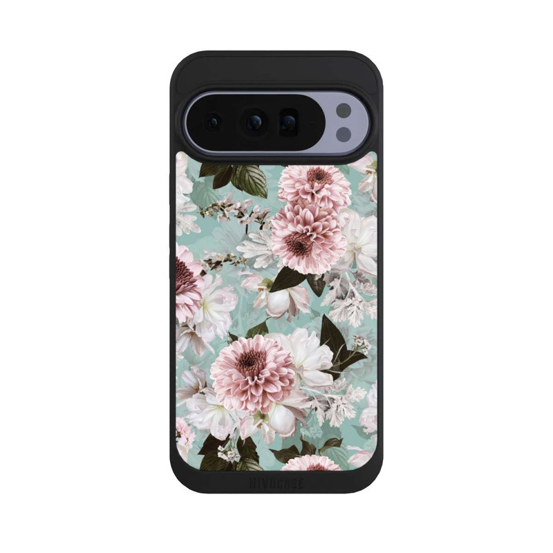 Pixel 10 Pro XL NIVOpure Blumentapete Barockblau