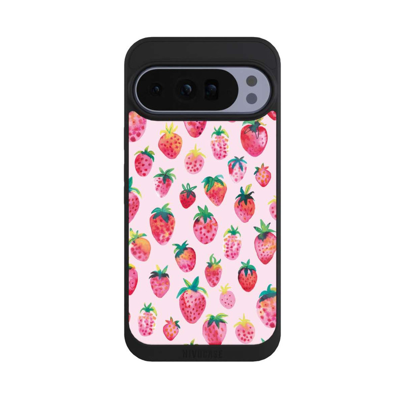 Pixel 10 Pro XL NIVOpure Aquarell Erdbeeren