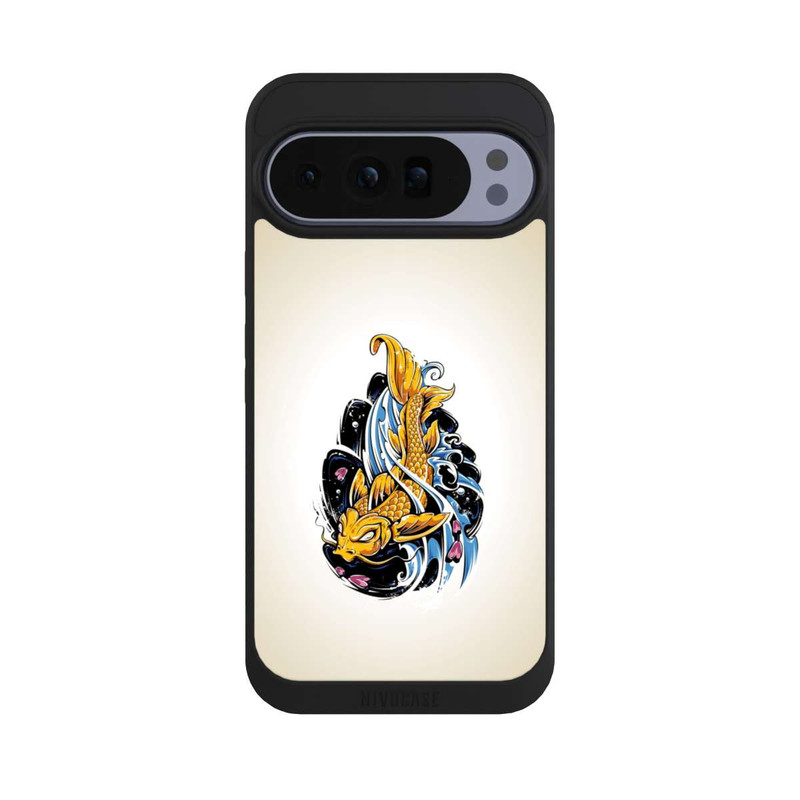 Pixel 10 Pro XL NIVOpure Japanese Fish Illustration 