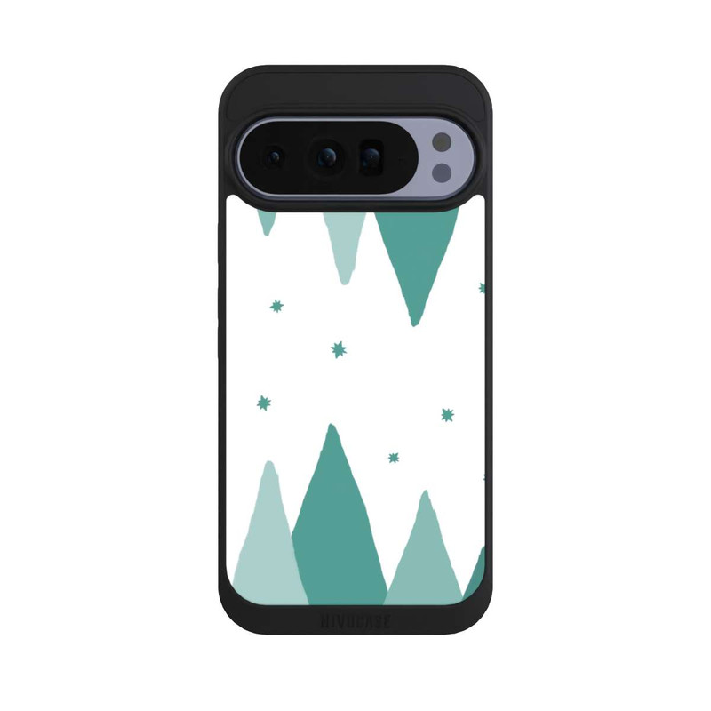 Pixel 10 Pro XL NIVOpure Montagnes jaunes et grises