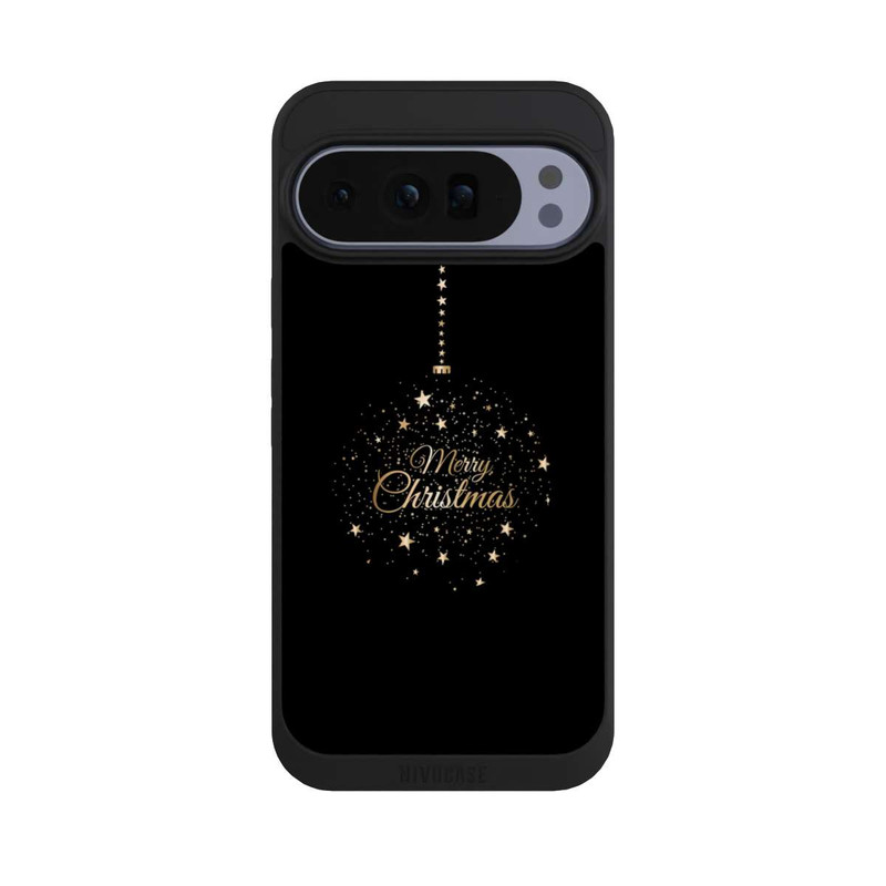 Pixel 10 Pro XL NIVOpure Merry Christmas Gold Stars
