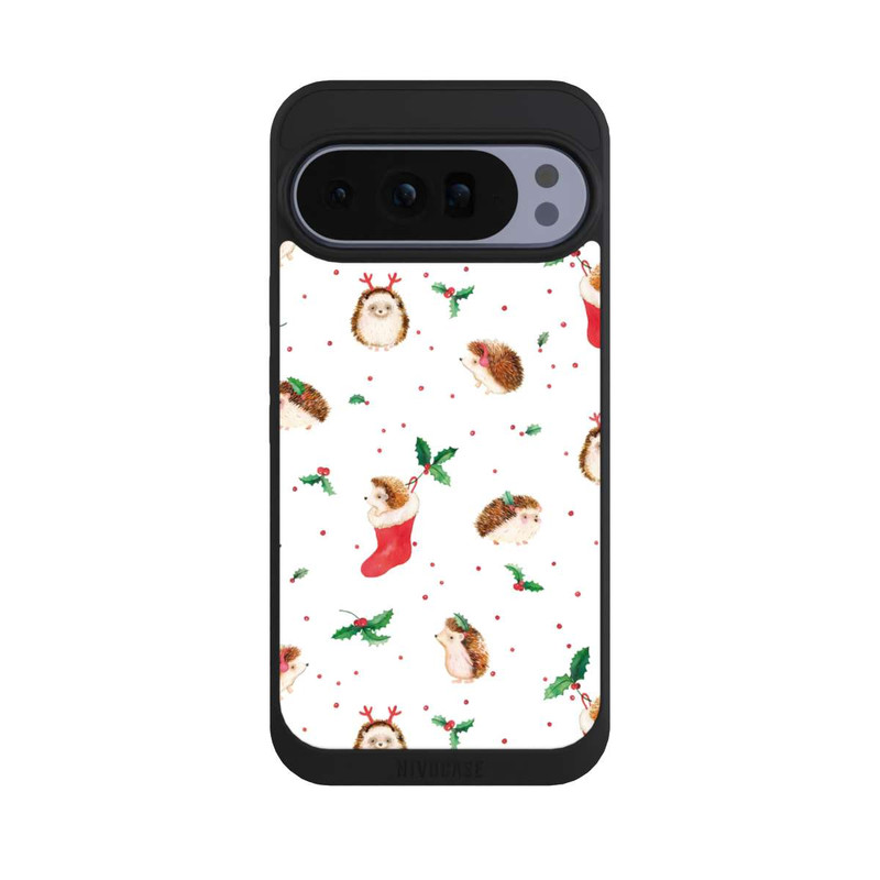 Pixel 10 Pro XL NIVOpure Christmas Cute Hedgehog