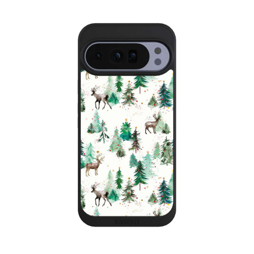 Google Pixel 10 Pro XL NIVOpure Deers and Winter Xmas Trees