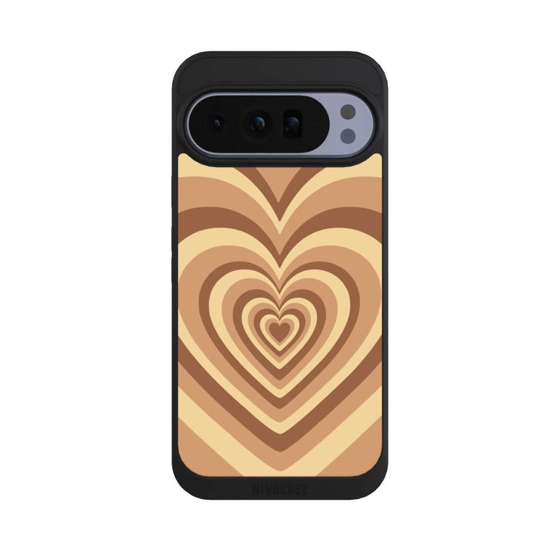 Pixel 10 Pro XL NIVOpure Beating Comic Heart Brown