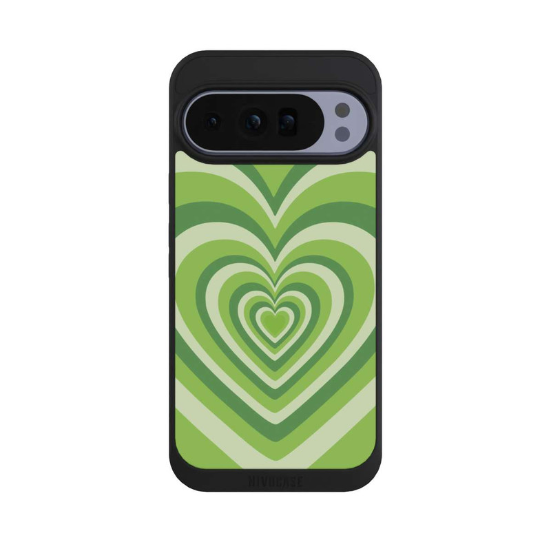 Pixel 10 Pro XL NIVOpure Beating Comic Heart Green