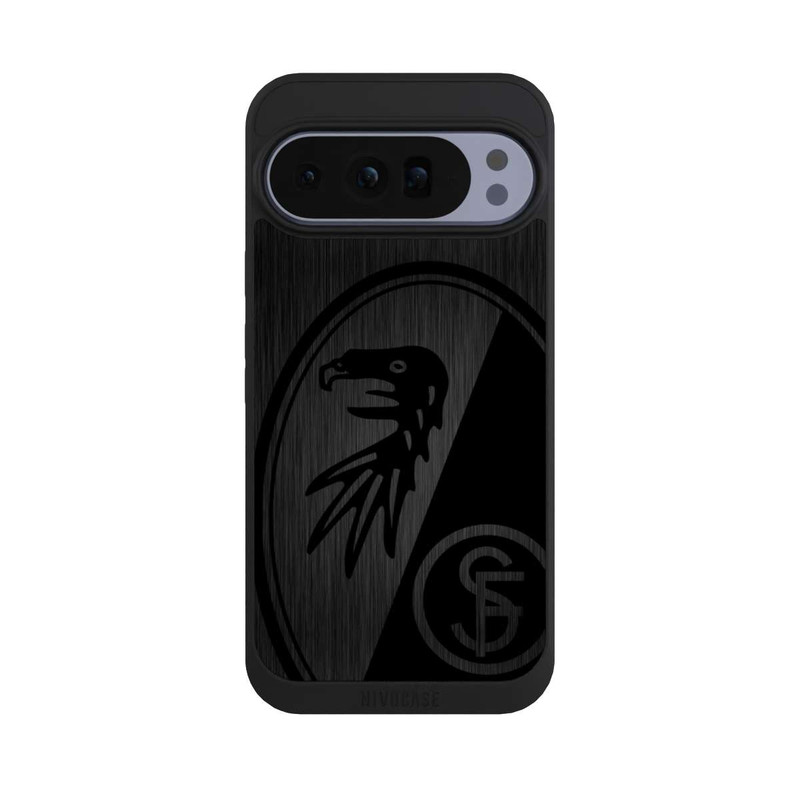 Pixel 10 Pro XL NIVOpure SC Freiburg Kratzen Horizontal Metall Hintergrund
