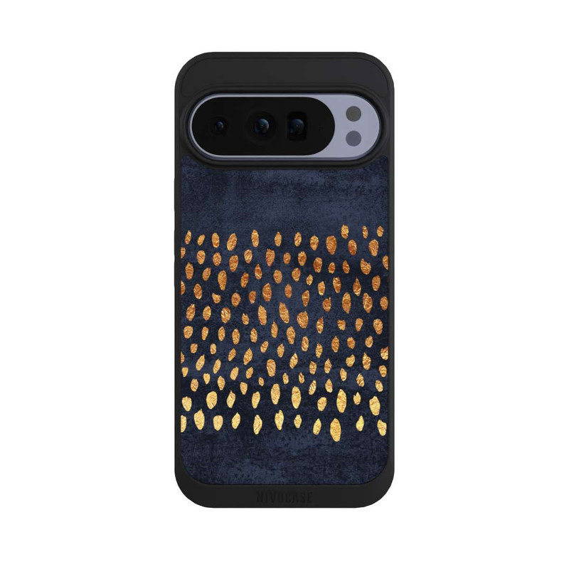 Pixel 10 Pro XL NIVOpure Or & Bleu Pattern