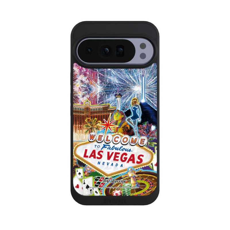 Pixel 10 Pro XL NIVOpure Las Vegas Art par P.D. Moreno