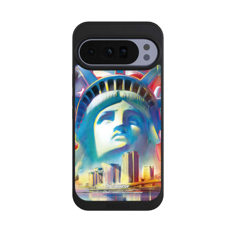 Pixel 10 Pro XL NIVOpure New York Liberty Art par P.D. Moreno