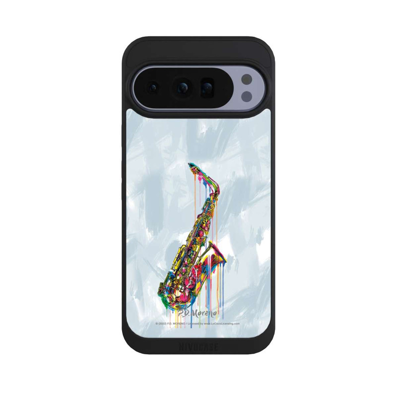 Pixel 10 Pro XL NIVOpure Saxophone Art By P.D. Moreno