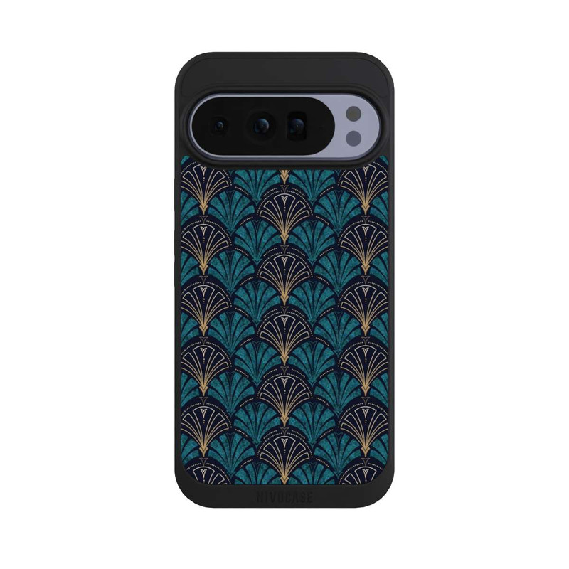 Pixel 10 Pro XL NIVOpure Art Deco Aquamarin Gold