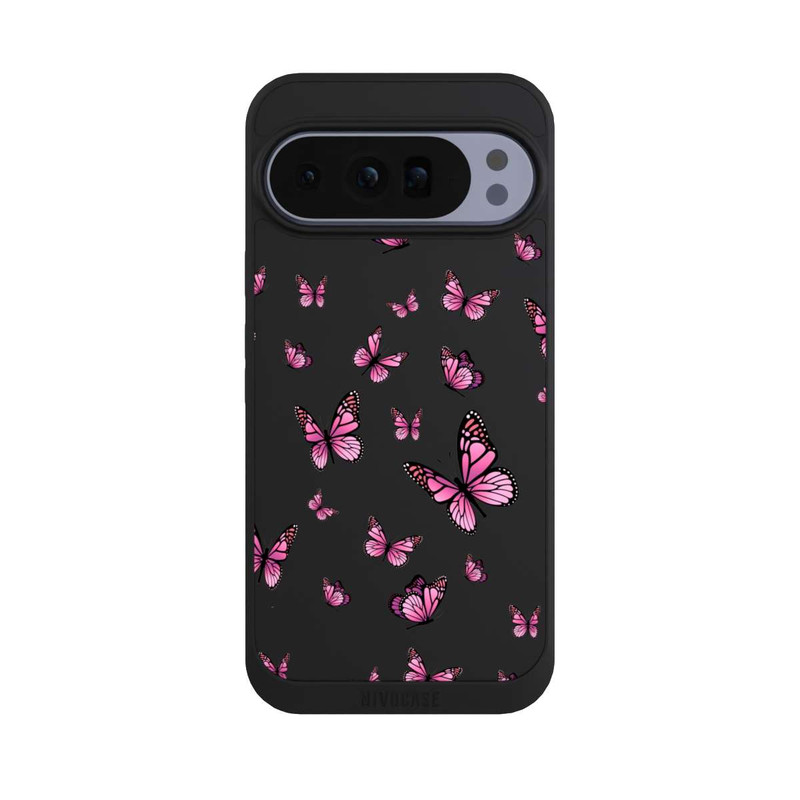 Pixel 10 Pro XL NIVOpure Papillons roses sans Fond