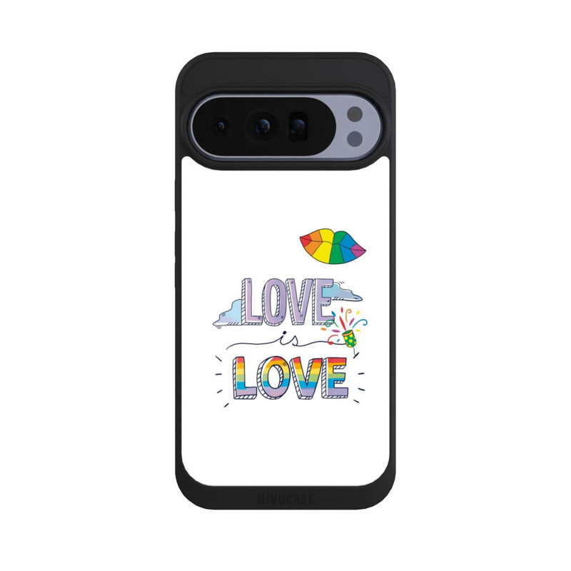 Pixel 10 Pro XL NIVOpure Love is Love Arc-en-ciel