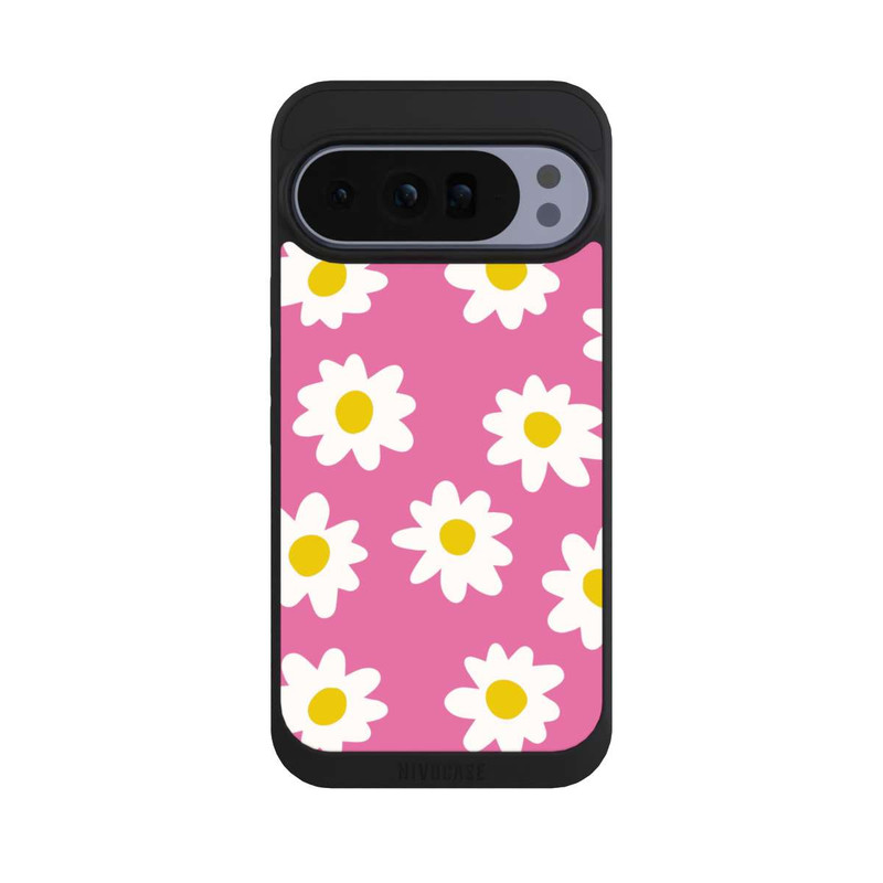 Pixel 10 Pro XL NIVOpure Gänseblümchenmuster rosa
