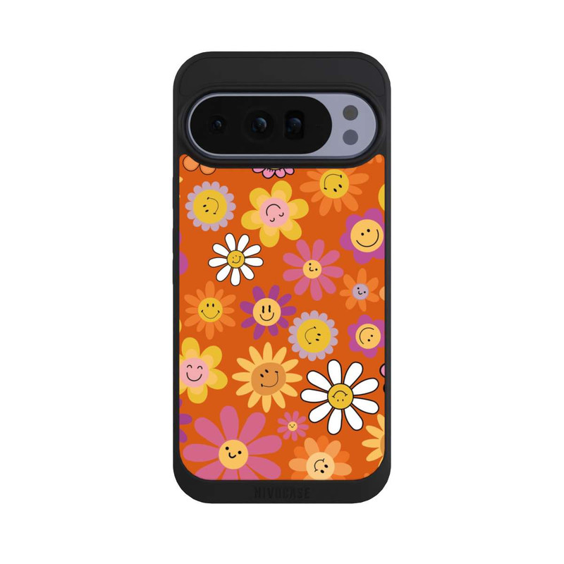 Pixel 10 Pro XL NIVOpure Smiles Orange Flowers