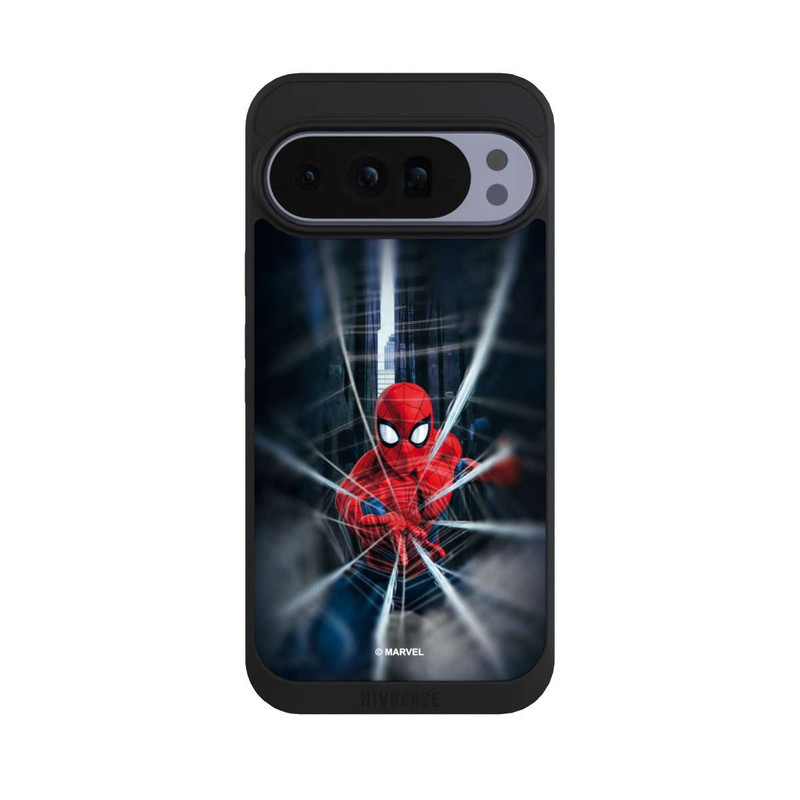 Pixel 10 Pro XL NIVOpure Spider-Man Webs In Action