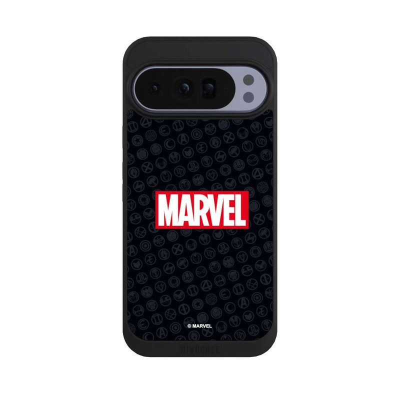 Pixel 10 Pro XL NIVOpure Marvel Logo Black Red 