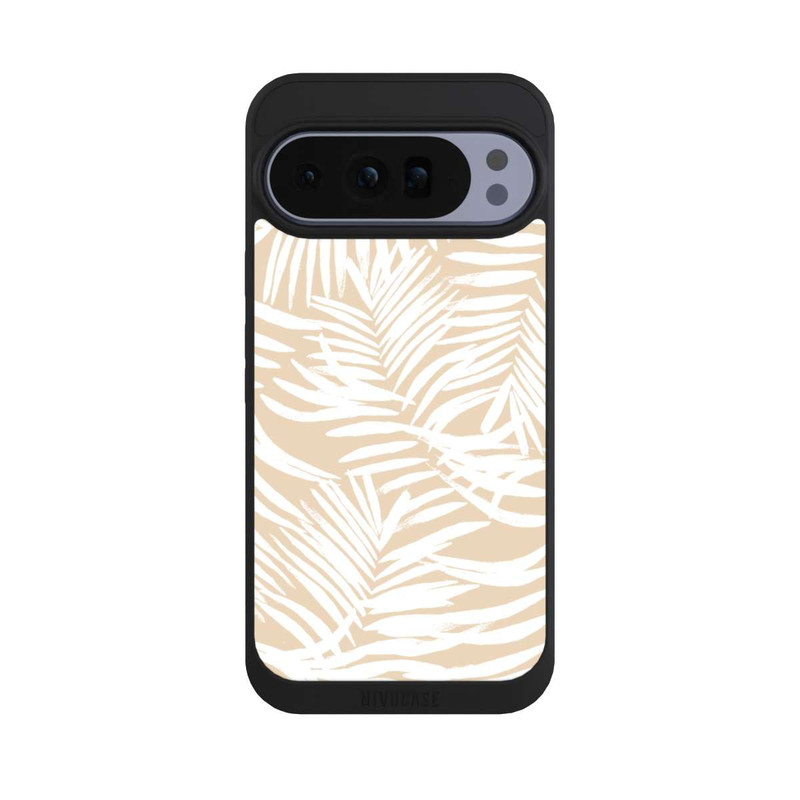 Pixel 10 Pro XL NIVOpure Beige Boho Farn Hintergrund