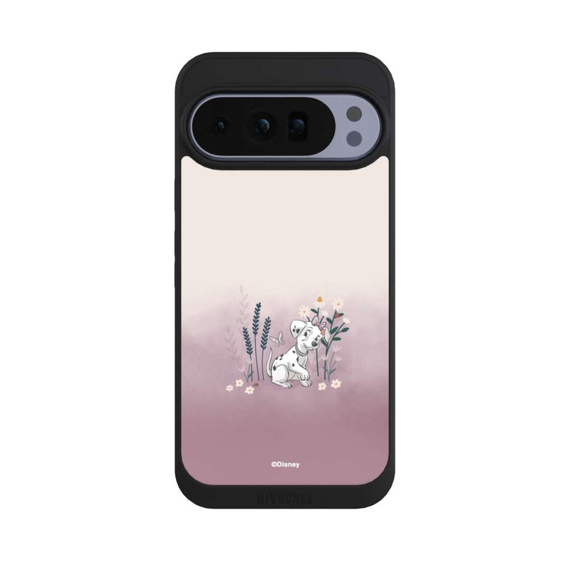 Pixel 10 Pro XL NIVOpure Les 101 Dalmatiens avec des fleurs