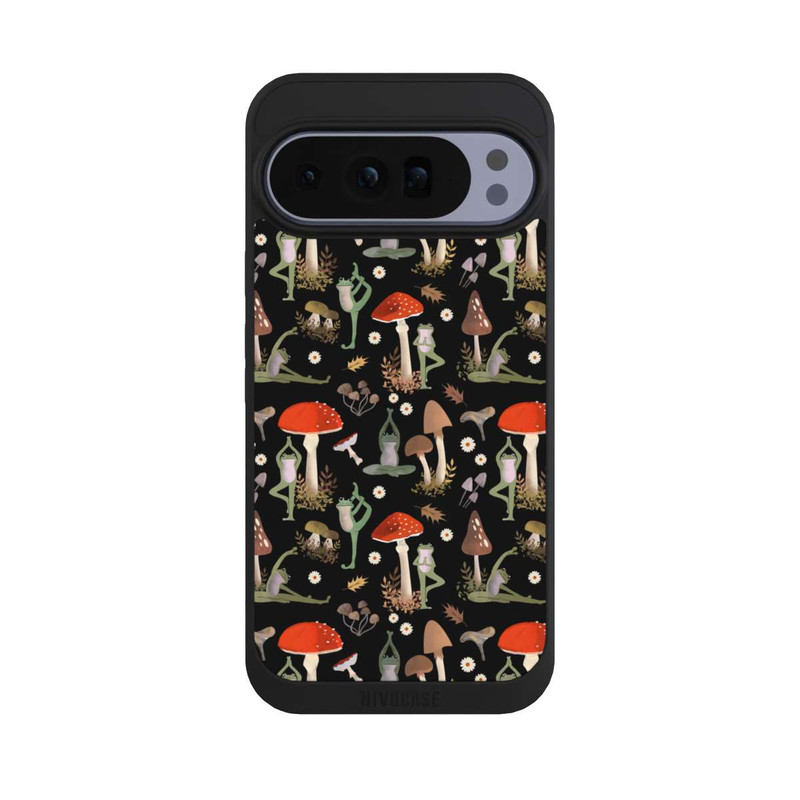 Pixel 10 Pro XL NIVOpure Grenouilles Yoga & Champignons