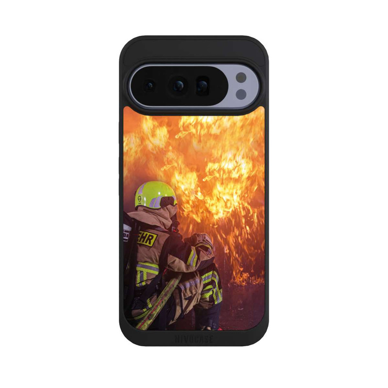 Pixel 10 Pro XL NIVOpure Feuerwehrmann Brennendes Herz
