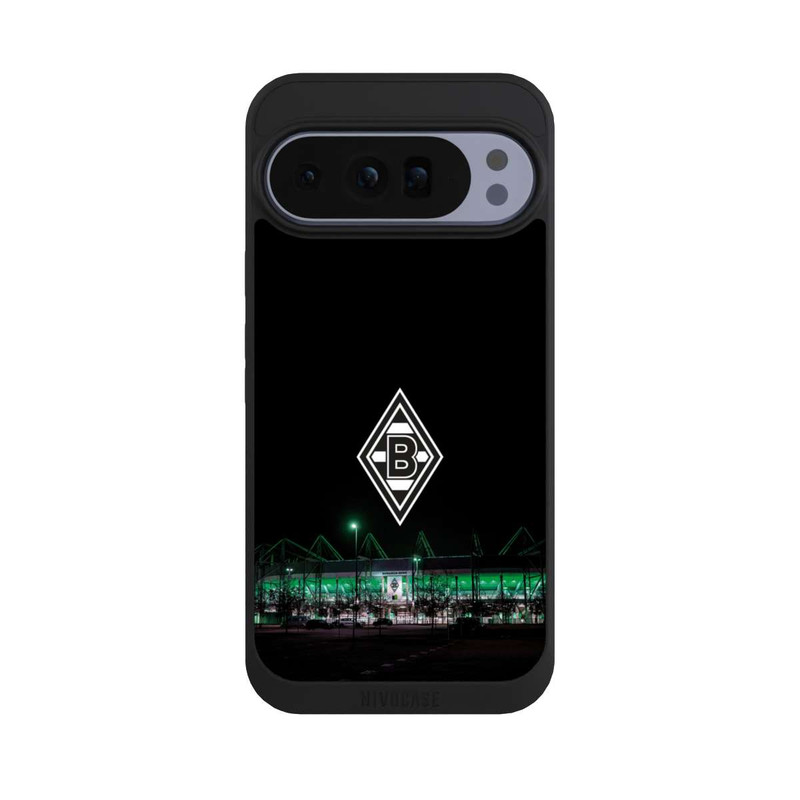 Pixel 10 Pro XL NIVOpure Borussia-Park bei Nacht