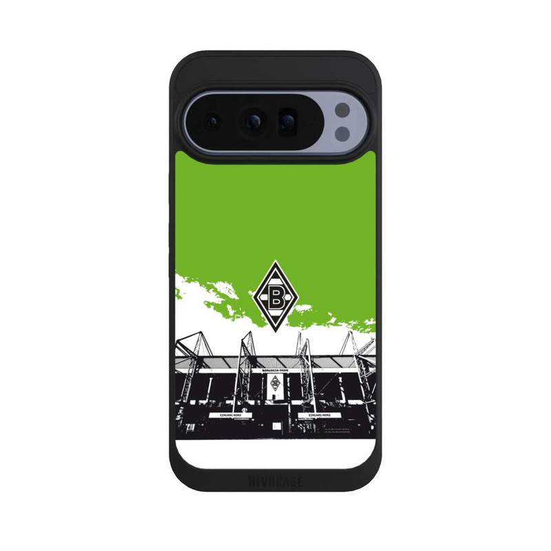Pixel 10 Pro XL NIVOpure Borussia-Park Schwarz Weiß Grün