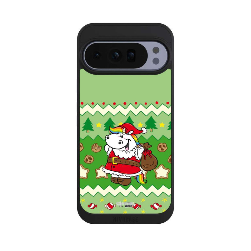 Pixel 10 Pro XL NIVOpure Ugly Christmas Pummeleinhorn Grün