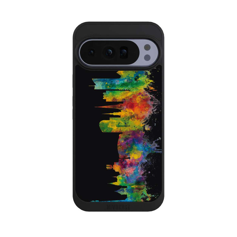 Pixel 10 Pro XL NIVOpure Dortmund Allemagne Ligne d'horizon Noir