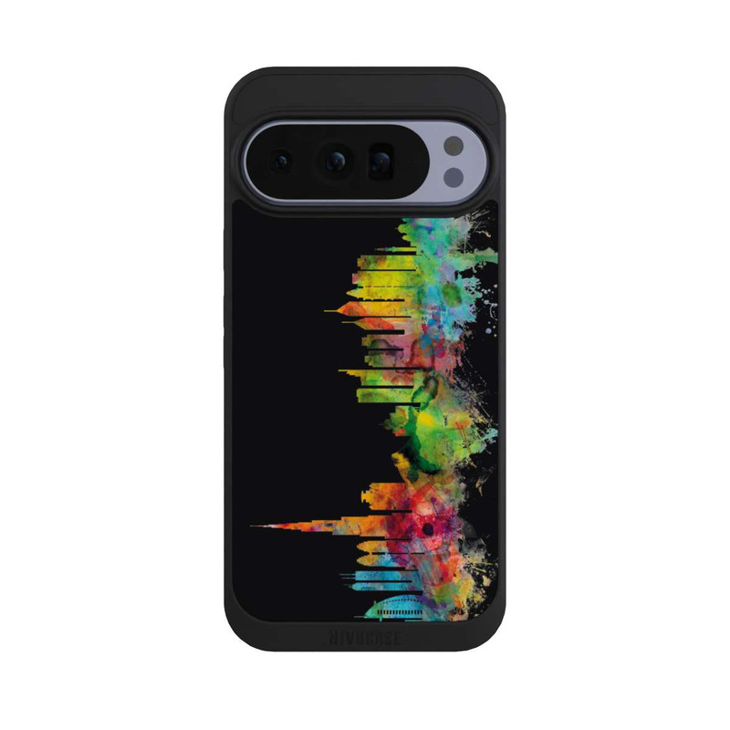 Pixel 10 Pro XL NIVOpure Dubai Skyline Schwarz
