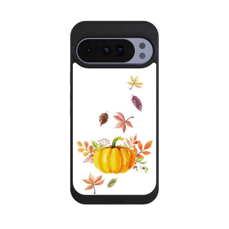 Pixel 10 Pro XL NIVOpure Pumpkin-weißer Hintergrund 